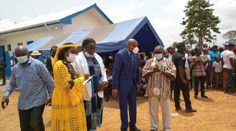 Liberia-WAHO Commissioned Health Center At Bo Waterside