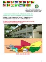 Curriculum harmonisé pour la formation en santé communautaire de l’espace CEDEAO