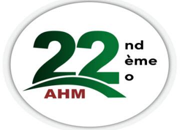 Logo article 22nd AHM
