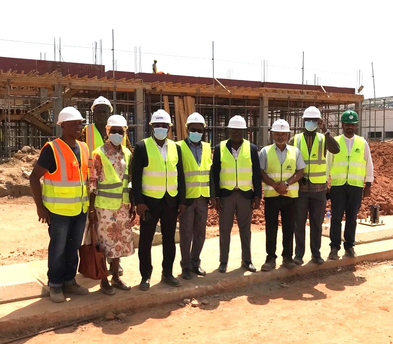 Site visit DG at Gambia