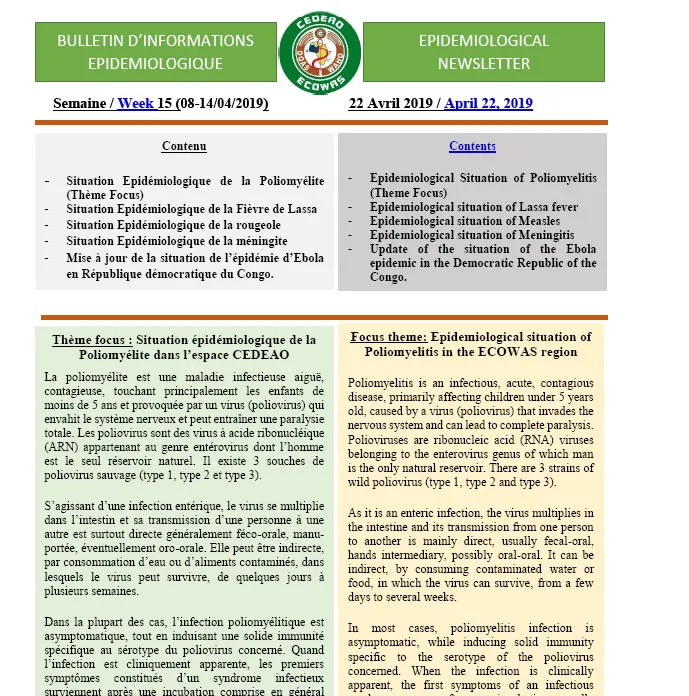 Epid W15 2019