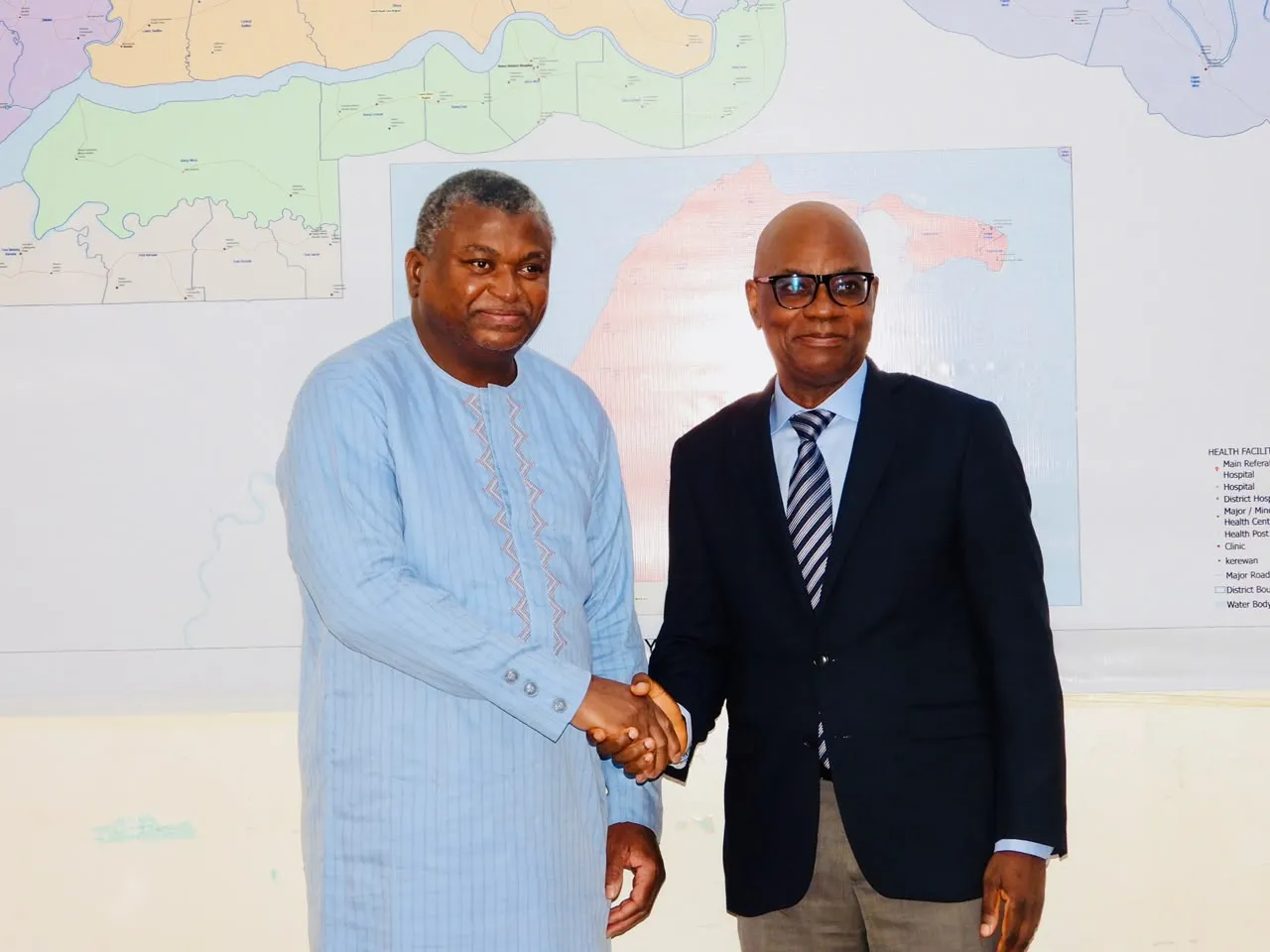 WAHO DIRECTOR GENERAL MEETS THE GAMBIA’S MINISTER OF HEALTH