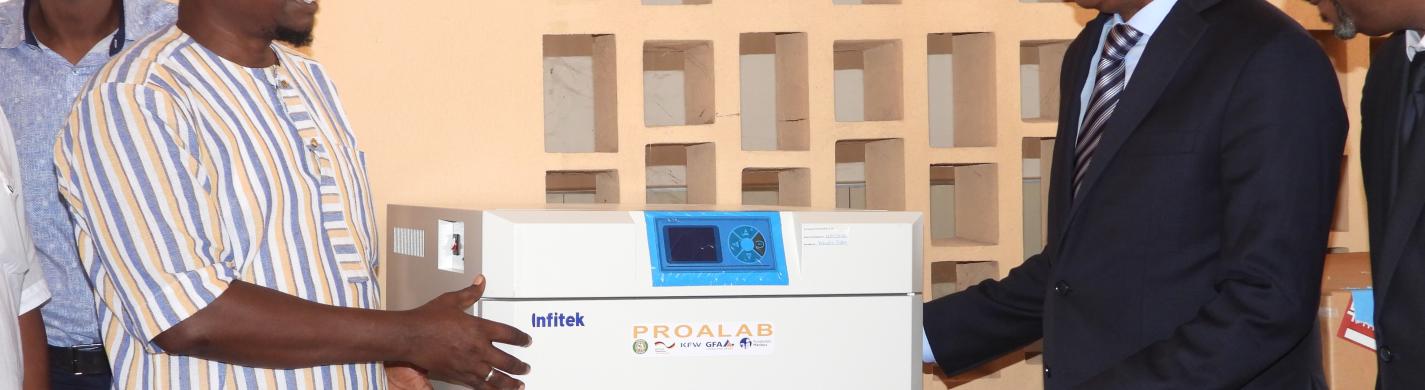 WAHO AND GERMANY STRENGTHEN LABORATORY CAPACITIES IN THE GAMBIA THROUGH THE HANDOVER OF EQUIPMENT