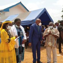 Liberia-WAHO Commissioned Health Center At Bo Waterside